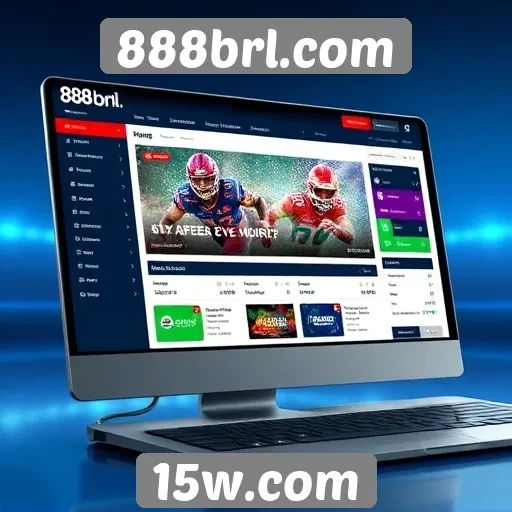 Interface de usuário do 888brl.com é intuitiva